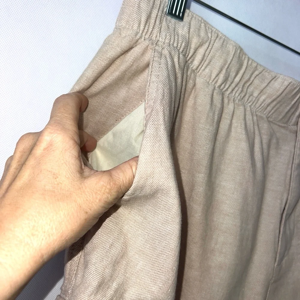 Boca Classics Island Wear Men's Cargo Shorts Tan‎ size Large pockets EUC!